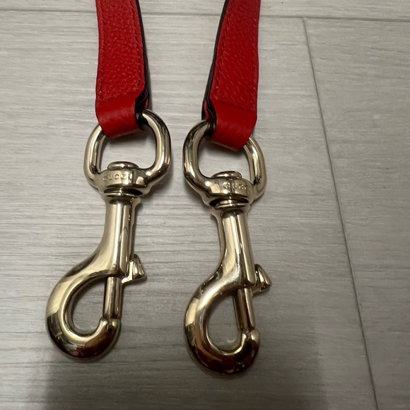 Gucci Soho Convertible Hobo Leather Large Red - Picture 2 of 13